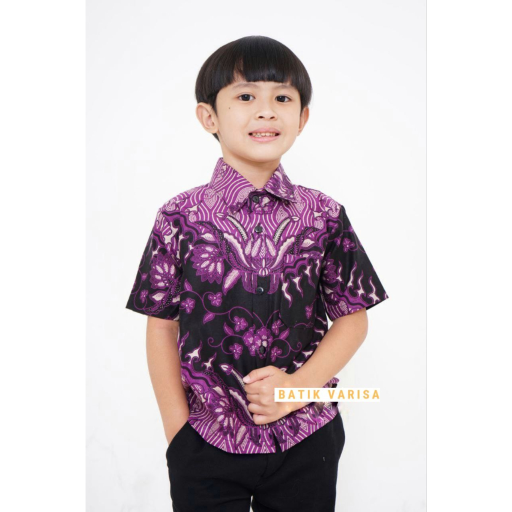 Batik anak cowok M L XL XXL Remaja  // Kemeja batik anak cowok Remaja // Baju batik anak dan Remaja Bahan Katun