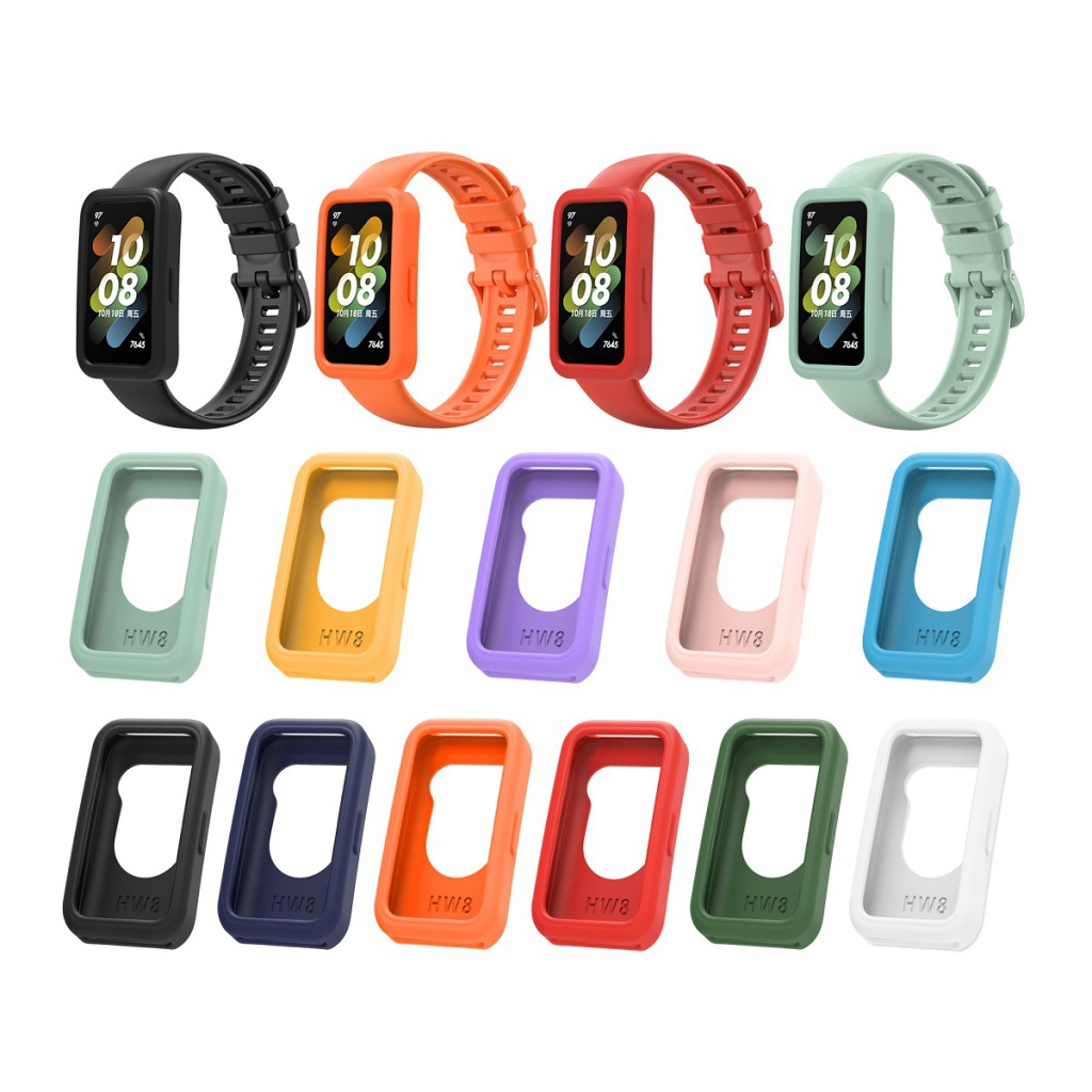 Bumper Huawei Band 8 Casing Soft Silicon TPU Case Frame Protector