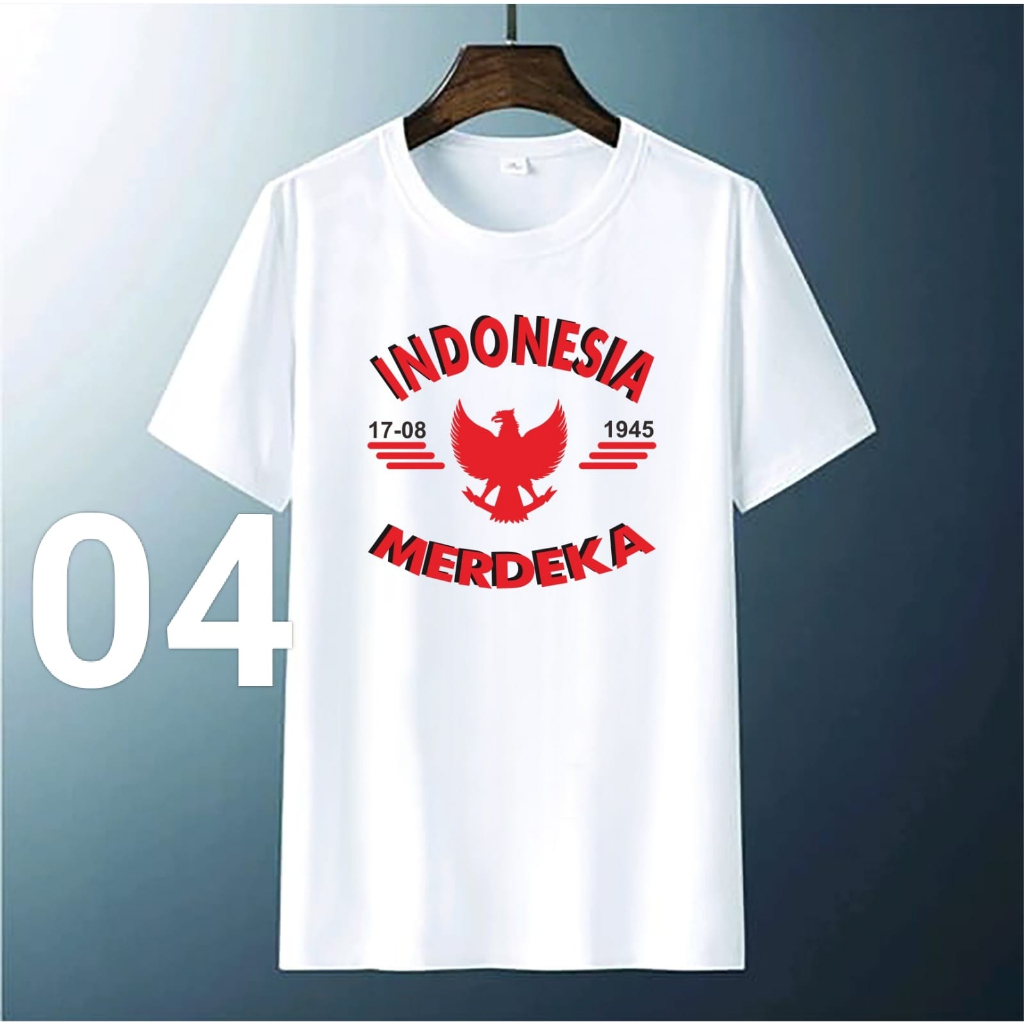 ((IB))KAOS DEWASA 17 AGUSTUS/HUT RI DIGITAL SABLON
