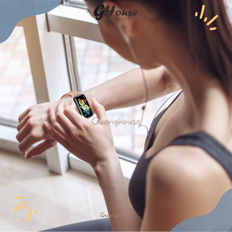 Strap Huawei Band 8 Nilon Loop Pengait Tali Pengganti Huawei Band 8 Nilon Alpine Bahan Pengait Stainless