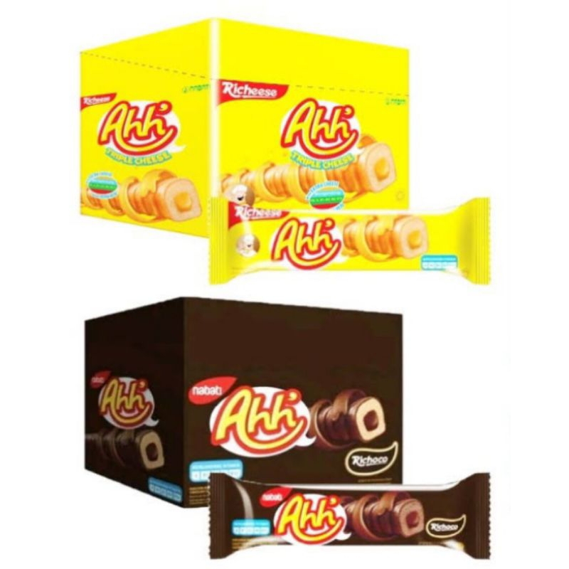 

Nabati AHH Richeese Keju dan Cokelat 1Box isi 20pcs