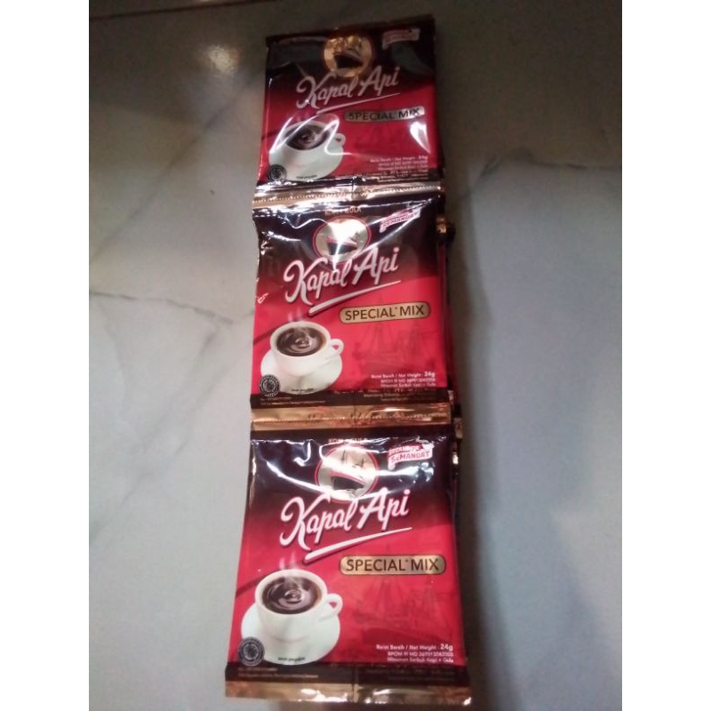 

Kapal Api Mix Special Kopi+Gula