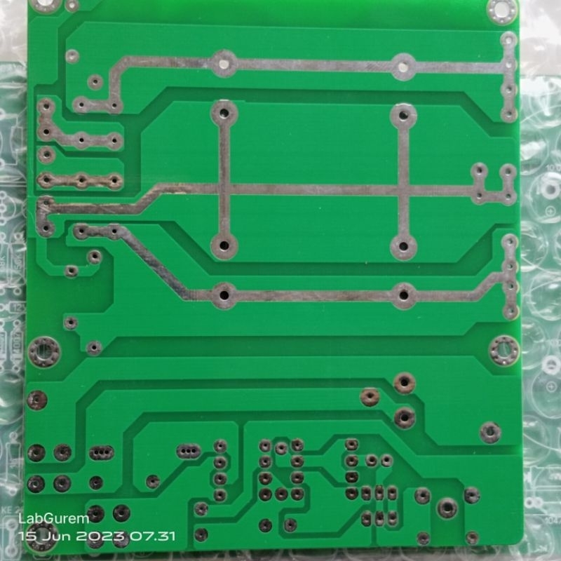 PCB PSU ELCO 4 6  PLUS STARTUP ANTI TRIP FR4 DOBEL LAYER