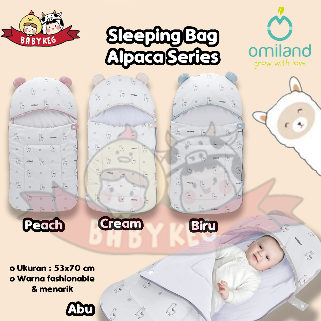 Omiland Sleeping Bag Alpaca Series