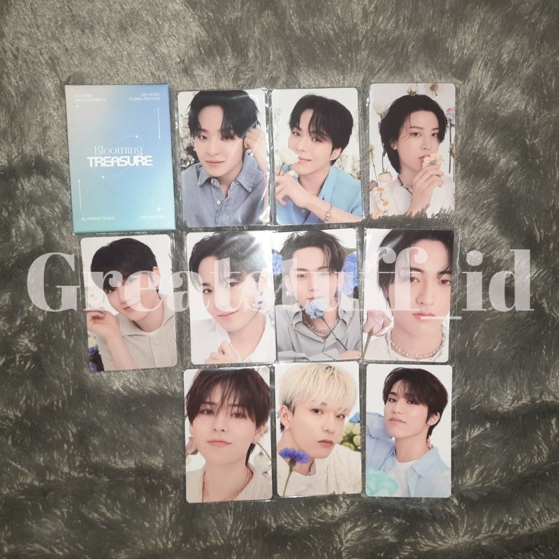 [OFFICIAL] PHOTOCARD ONGREDIENTS X TREASURE HARUTO HYUNSUK JIHOON YOSHI JUNGHWAN JEONGWOO JUNKYU JAE