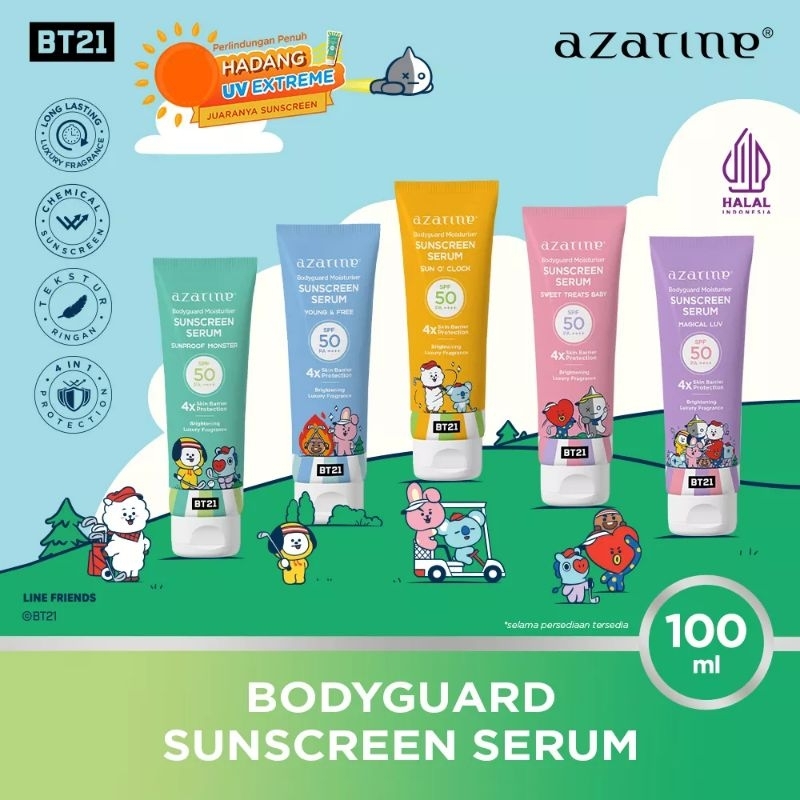 AZARINE SUNCREEN SERUM SPF 50 PA +++ 100 ML /SUNCREEN AZARINE ORIGINAL 100%