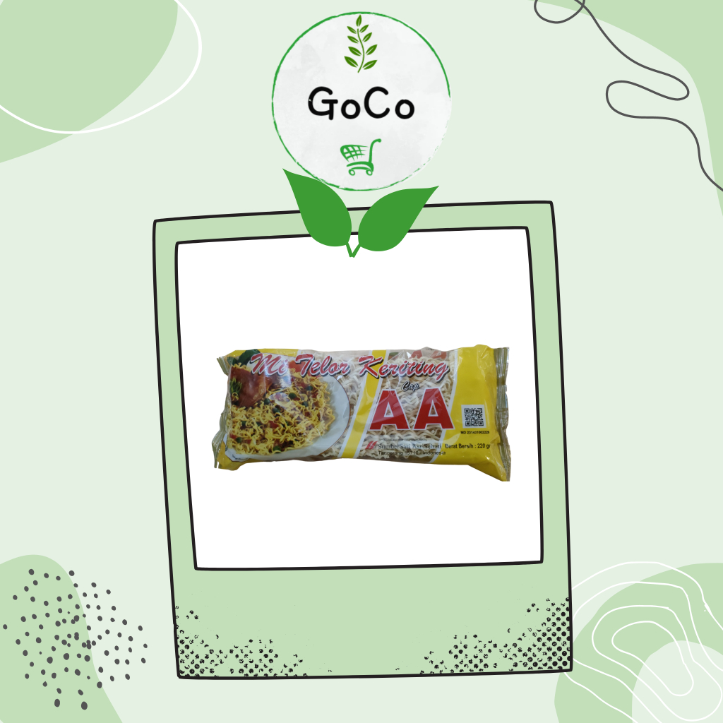 

CAP AA | Mi Telor Keriting | 220 Gram |Eco-Friendly Packaging by GoCo