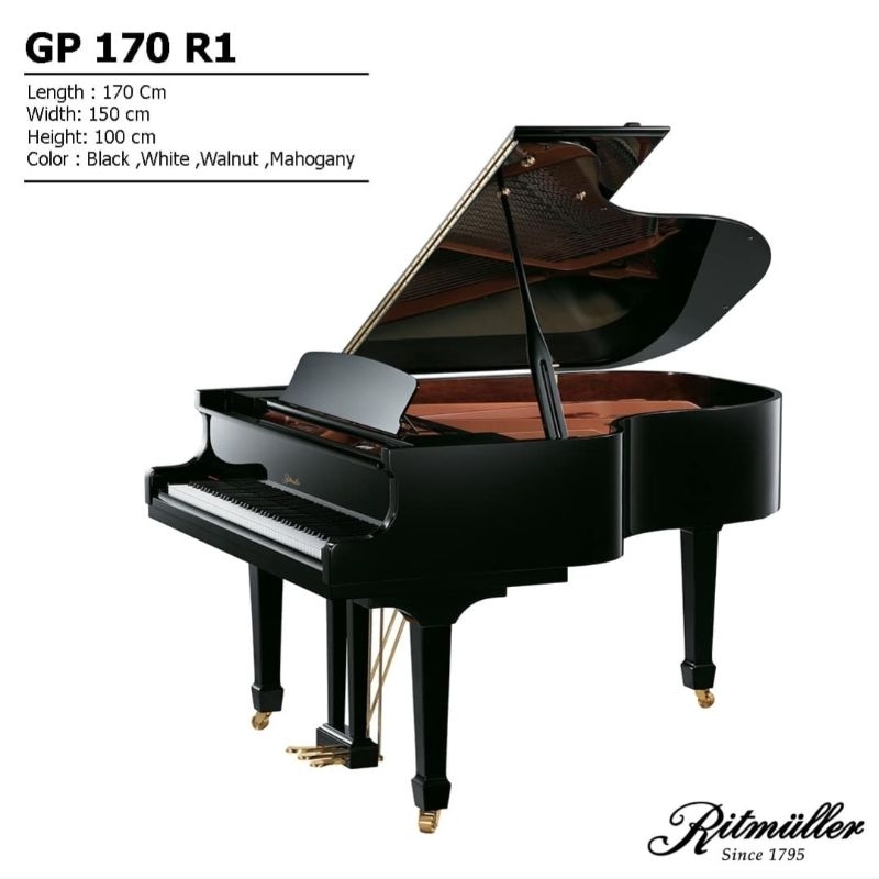 Grand piano Ritmuller GP-170 R1 New