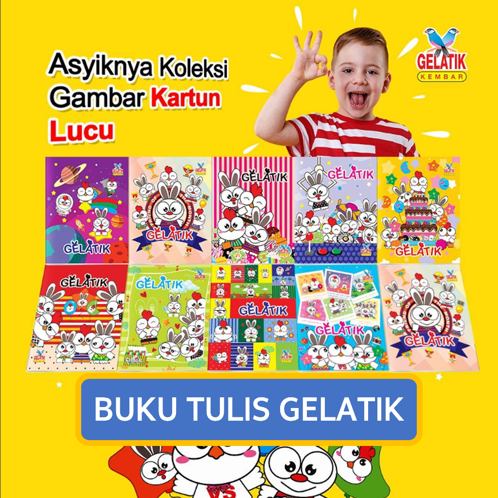 

BUKU TULIS GELATIK ISI 38