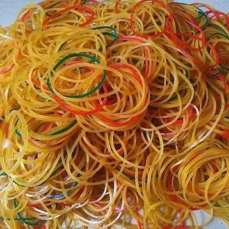 KARET GELANG 100 GRAM / KARET PENTIL / RUBBER BAND