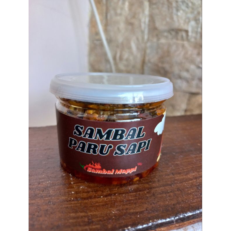 

Sambal Mappi - Sambal Paru Sapi