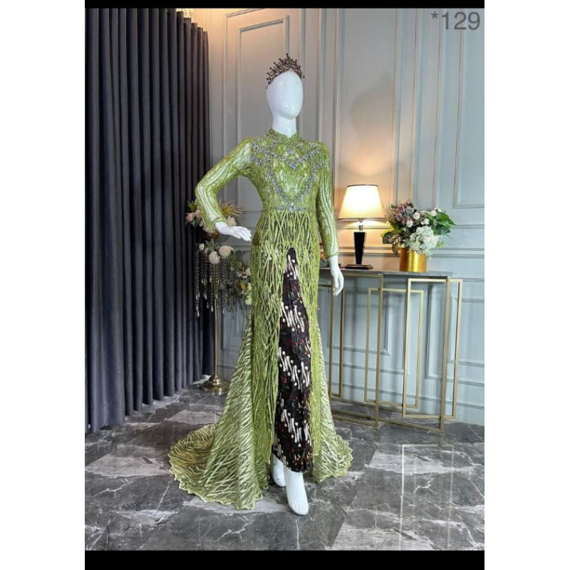 KEBAYA AKAD FULL PAYET//KEBAYA AKAD BEREKOR//GAUN PENGANTIN//KEBAYA