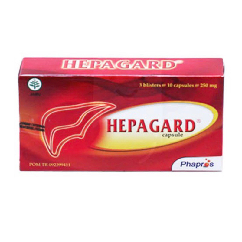 Hepagard strip 10 kapsul ( menjaga fungsi liver hati )