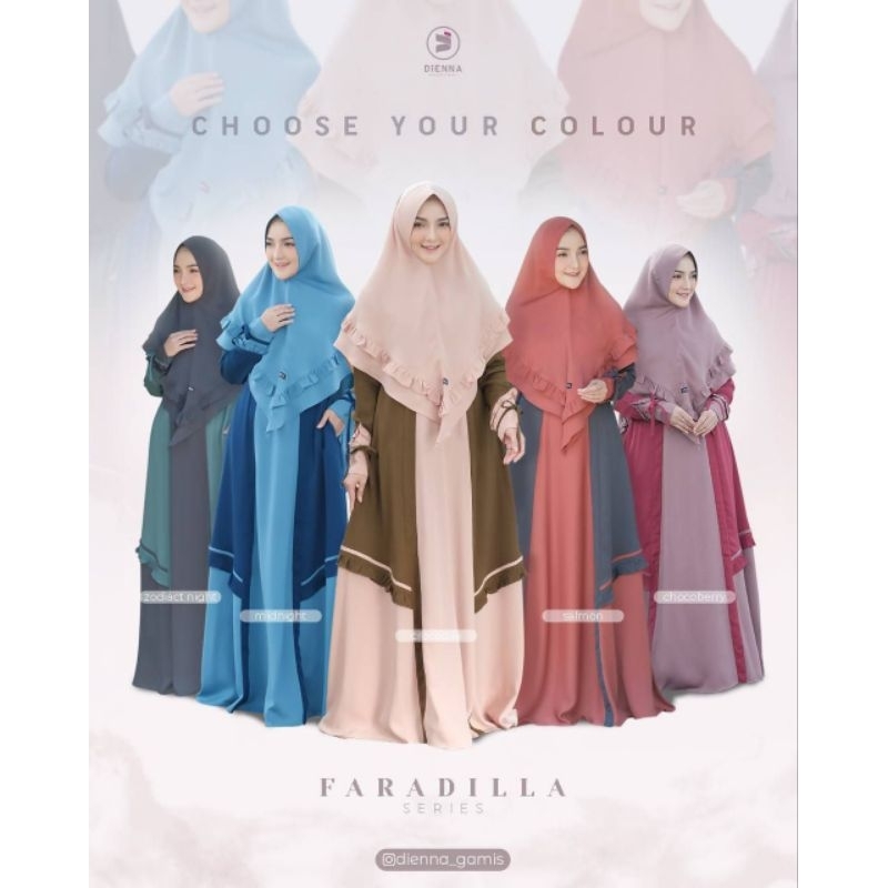 Gamis set Faradilla by Dienna