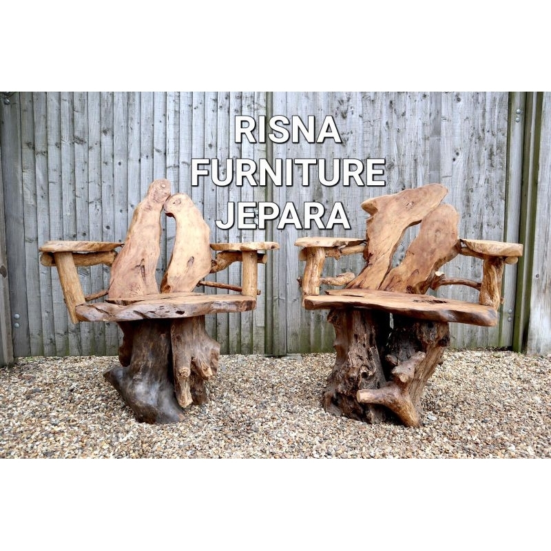 KURSI TERAS AKAR JATI#KURSI TERAS JATI ALAMI