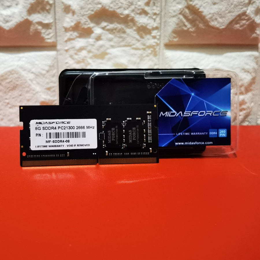 SODIM MIDASFORCE DDR4 8GB 2666MHZ