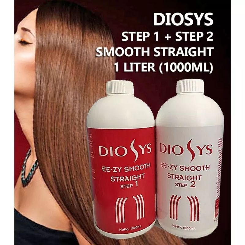 DIOSYS STEP 1 &amp; STEP 2 1KG (1000 mL) | Pelurus Rambut Rebonding Smoothing