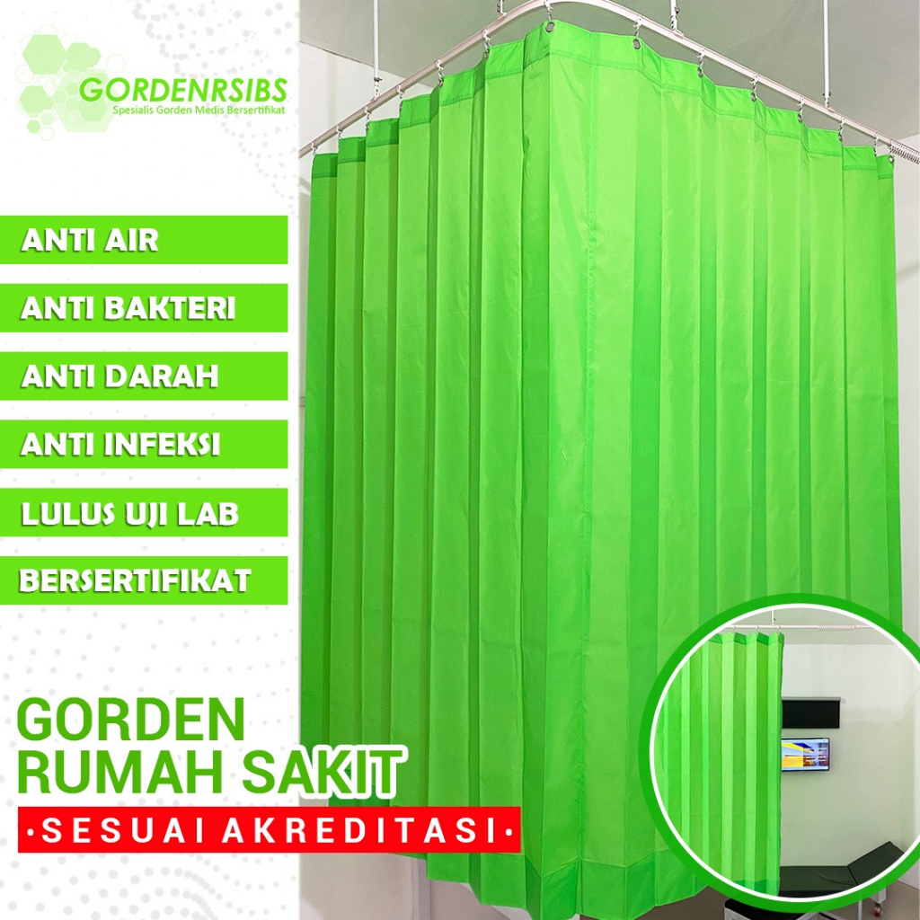 GORDEN SEKAT RUMAH SAKIT-HARGA TIRAI RUMAH-TIRAI KAIN PEMBATAS RUANGAN