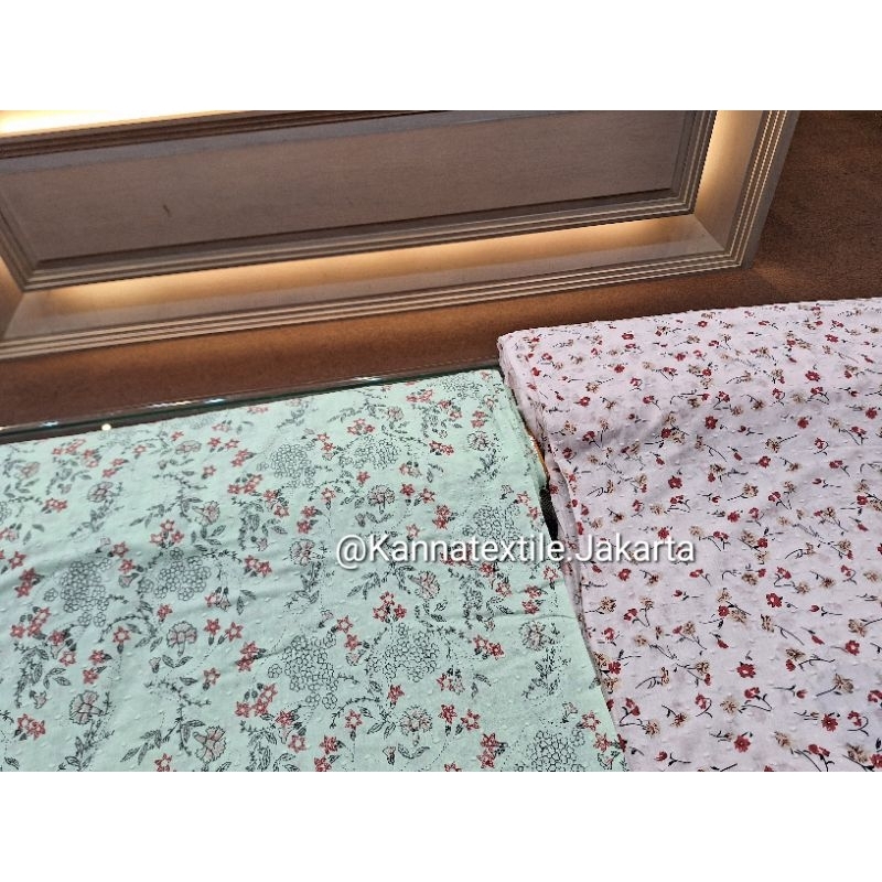 Kain Katun Motif Katun Voile Voal Premium Uragiri Motif Floral