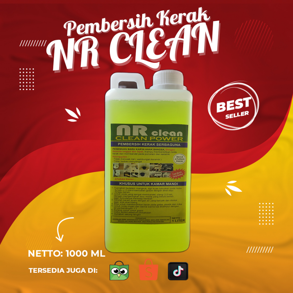 Green cleaner / NR Clean pembersih kerak keramik