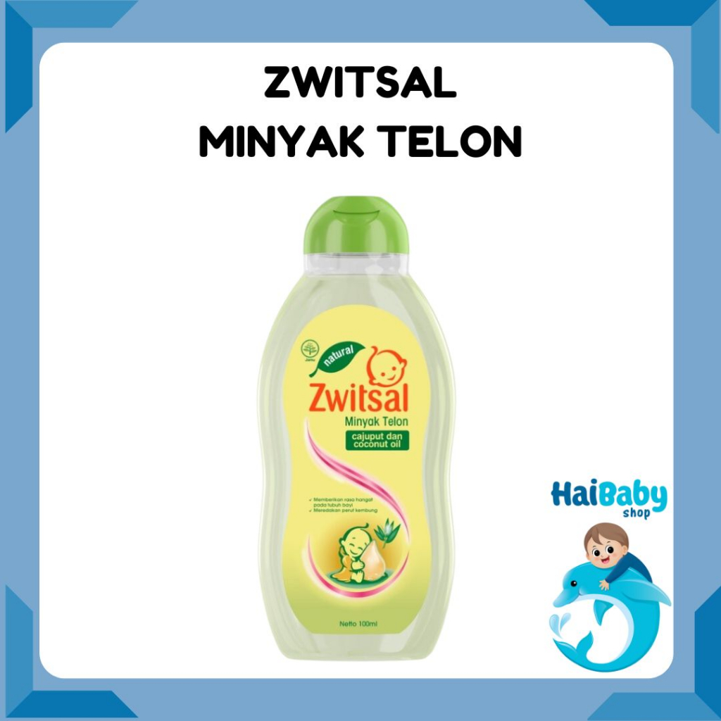 Zwitsal Minyak Telon Cajuput Dan Coconut Oil 100mL