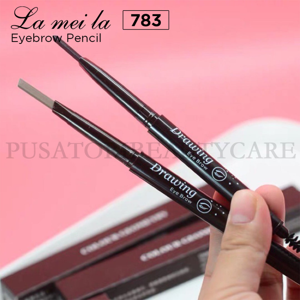 LAMEILA 783 Eyebrow Pencil Waterproof Pinsil Alis Anti Air