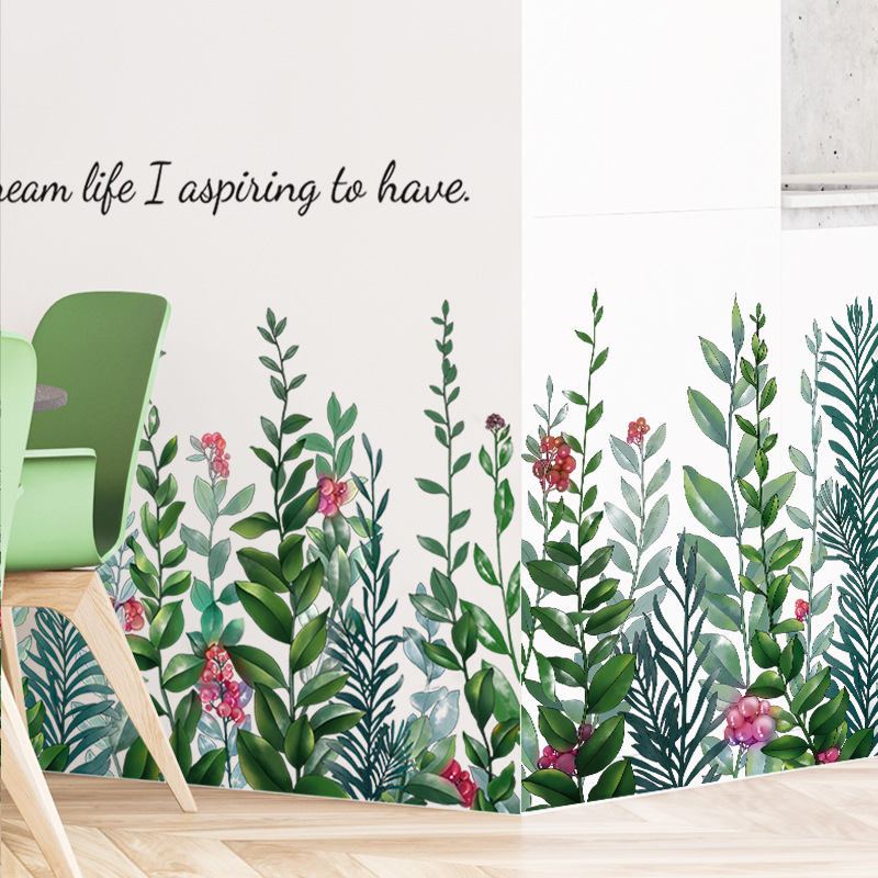 WALL STICKER STIKER SETIKER STICKER DINDING SALUR SULUR JUNTAI RAMBAT DAUN HIJAU POHON WALLPAPER WALPAPER HIASAN TEMBOK DEKORASI DECOR RUMAH MINIMALIS AESTHENTIC TEMPELAN DEKOR PINTU JENDELA KACA KAMAR MANDI WALLSTICKER DAUN RUANG TAMU KELUARGA @banyak