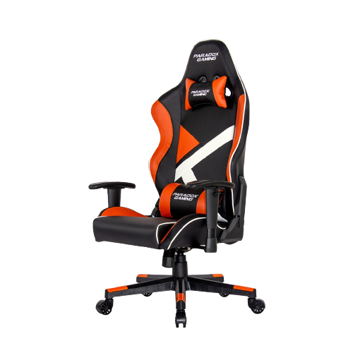 Paradox Gaming PGC-GP-01 Black Orange Gaming Chair