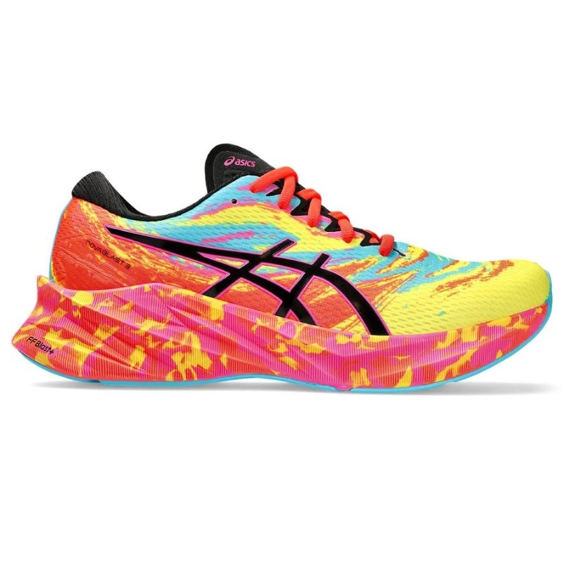 Asics Novablast 3 Men's Running Shoes-Vibrant Yellow 1011B804-400