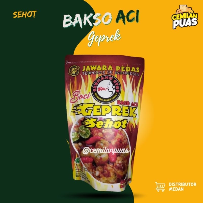 

[READY MEDAN] Baso Aci Sehot Geprek Pedas Gurih Nagih Boci Termurah Nikmat