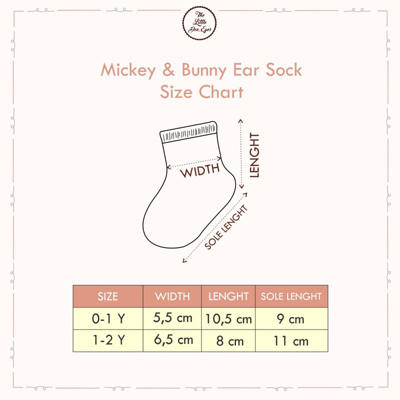 [READY] Mickey’s Ear Sock