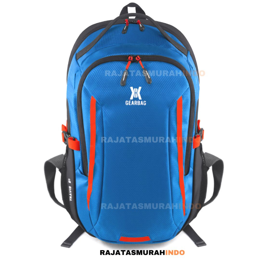 RTM - Ransel Gear Bag 13157 TRAVIS - Ransel Outdoor Pria FREE RAINCOVER - Ransel Laptop - Ransel Pria