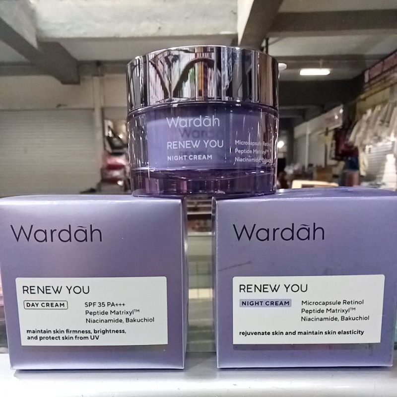Wardah Renew You Cream 30mL [ Siang Malam ]