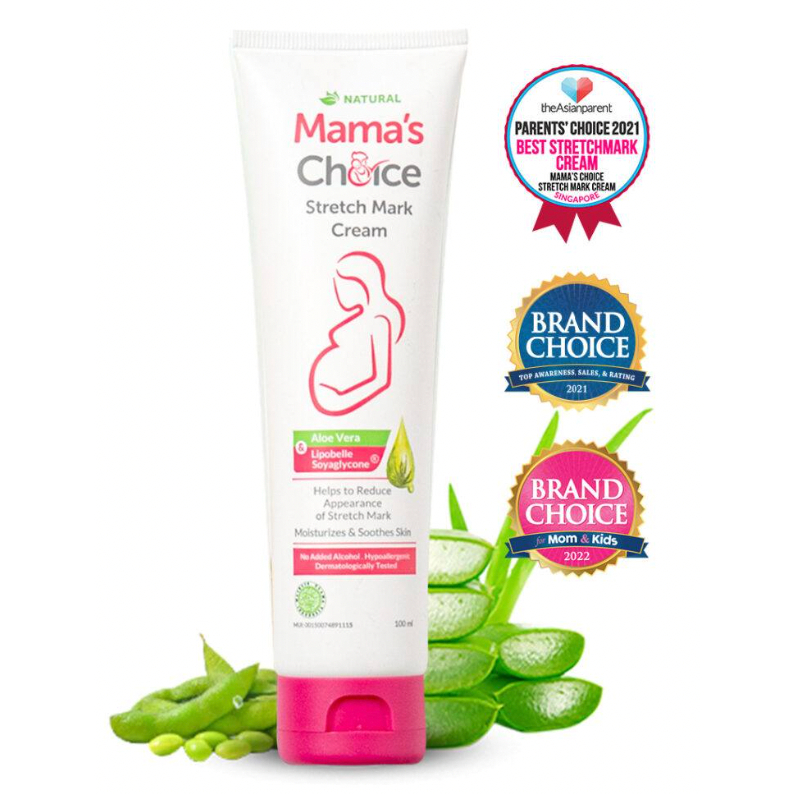 *FRAULEINCO* Mama's Choice Stretch Mark Cream 100GR / SERUM Stretch Mark