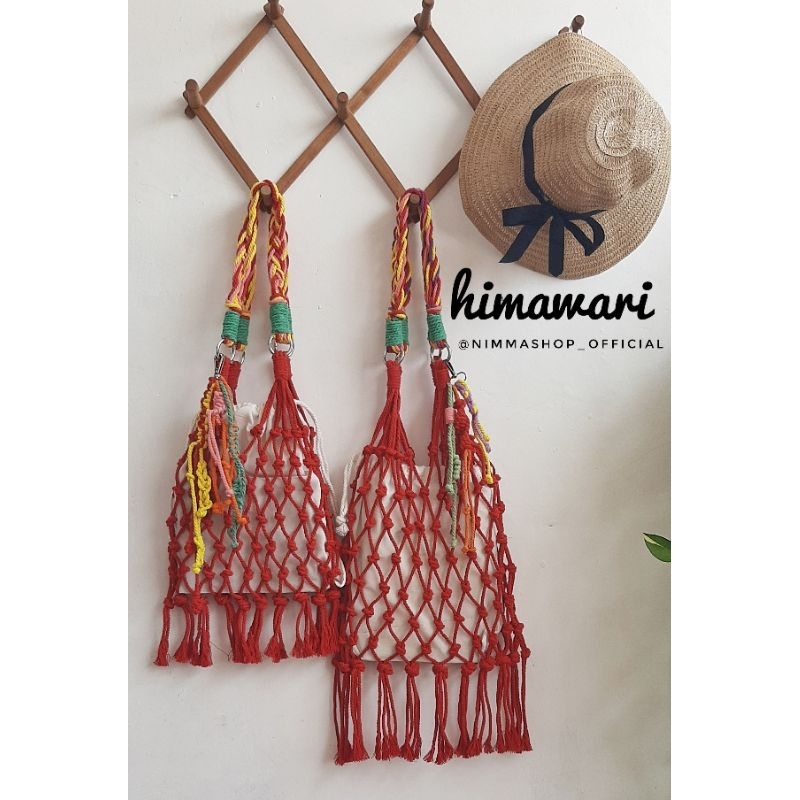 Himawari Tas macrame READY STOCK