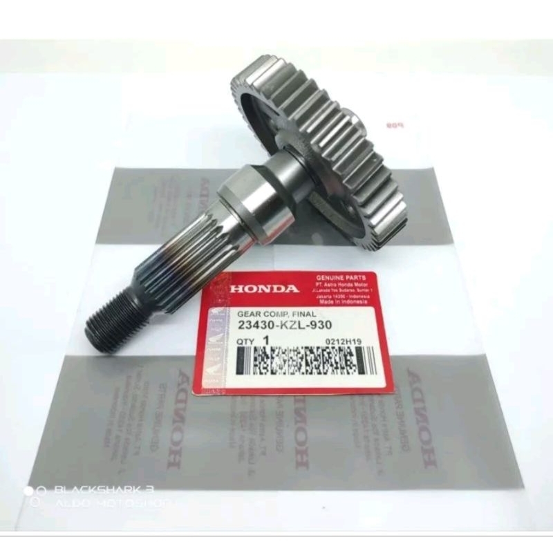 GIGI GIR GEAR AS RODA BELAKANG BEAT FI BEAT CARBU VARIO 110