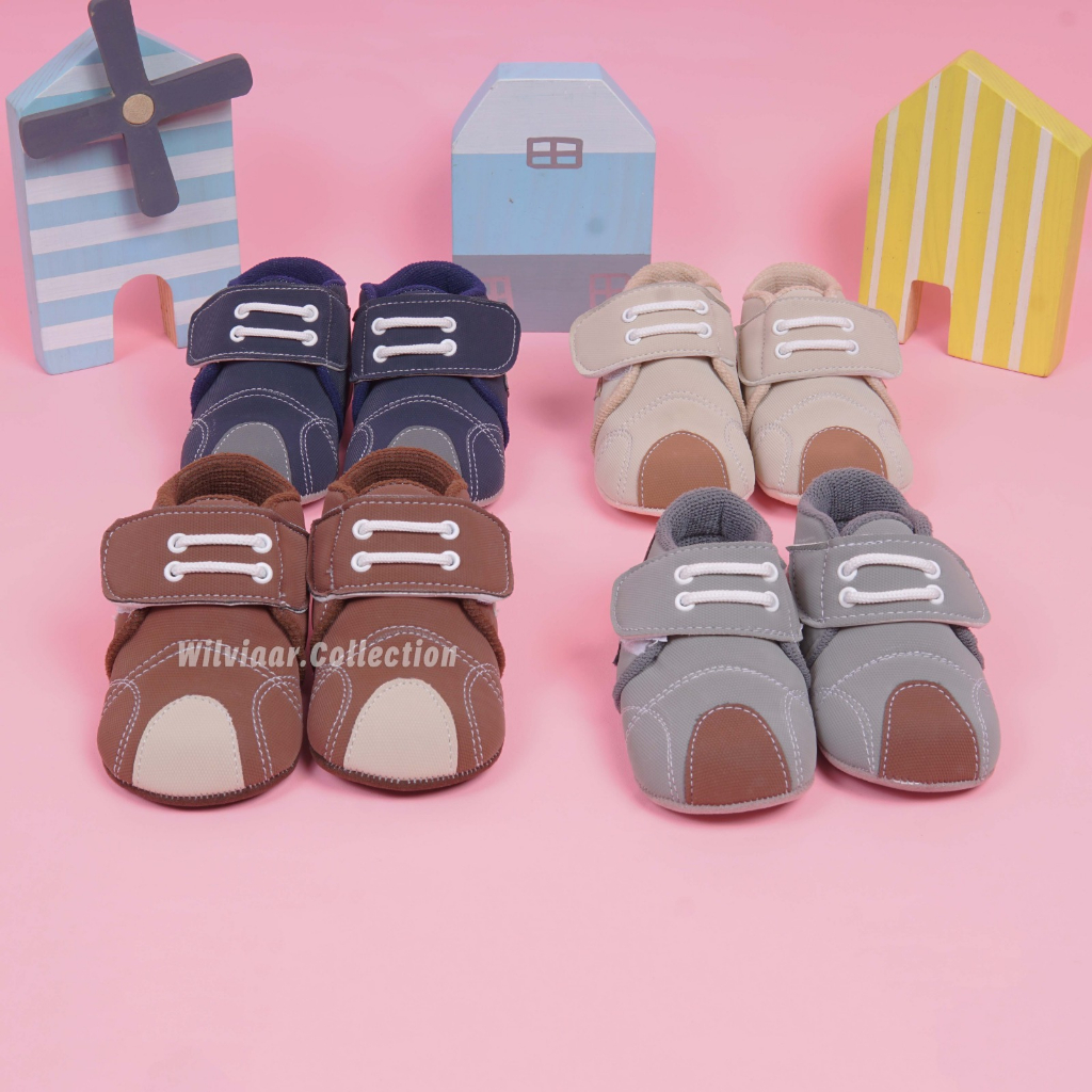 Sepatu Bayi Laki Laki 0 - 18 Bulan / Sepatu Prewalker Bayi Laki Laki / Prewalker Bayi Laki Laki