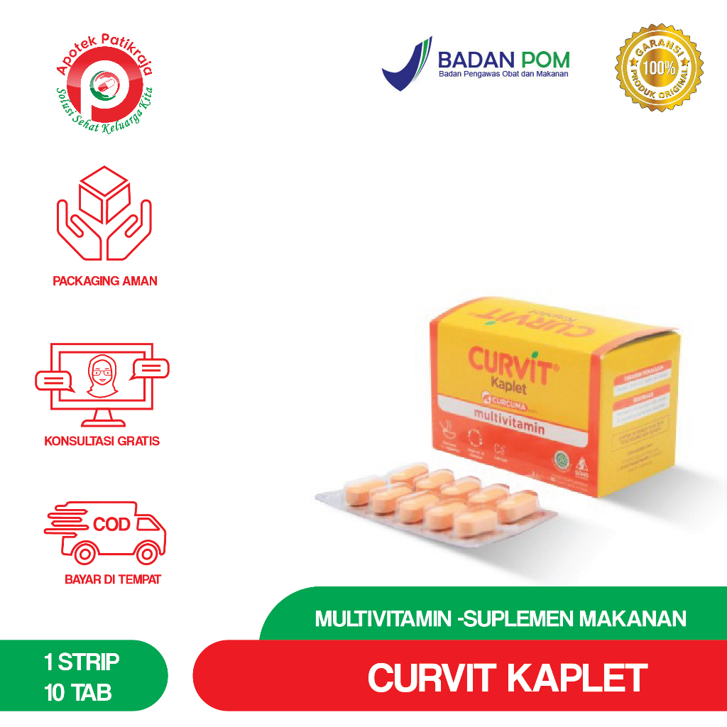 CURVIT TABLET STRIP