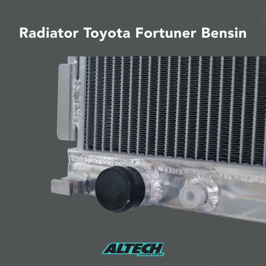 RADIATOR ALUMINIUM 2 PLY TOYOTA FORTUNER BENSIN RADIATOR ALTECH
