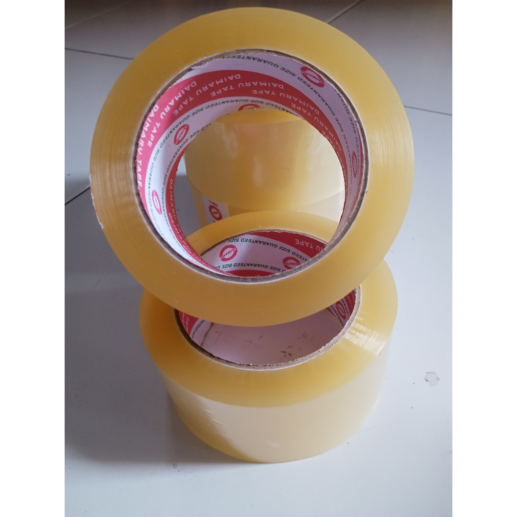 

Lakban Bening Daimaru OPP Tape Transparan 48 mm x 100 meter