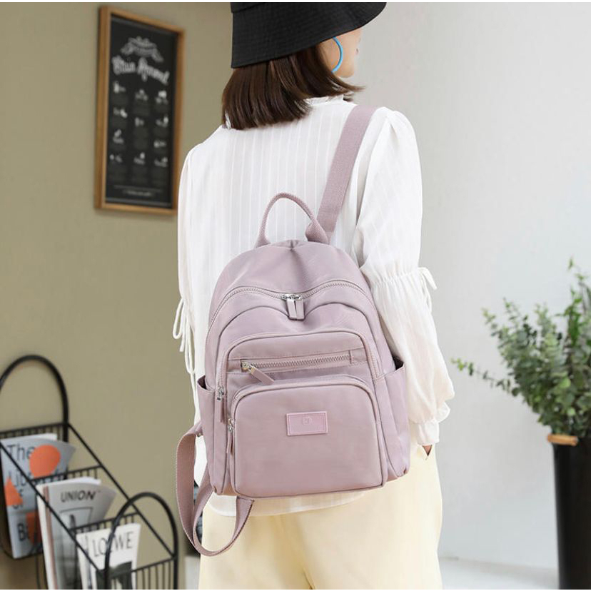 Tas Wanita Ransel Fashion Korea Tas Ransel Kanvas Import Tas Punggung Wanita Trendy Waterproof