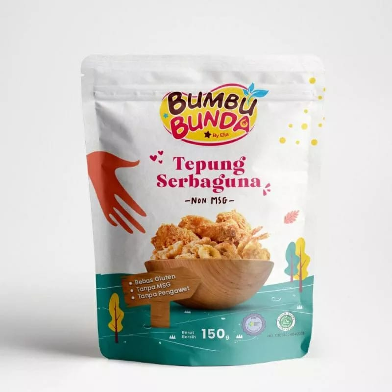 

Bumbu Bunda Elia Tepung Bumbu Serbaguna Non MSG MPASI