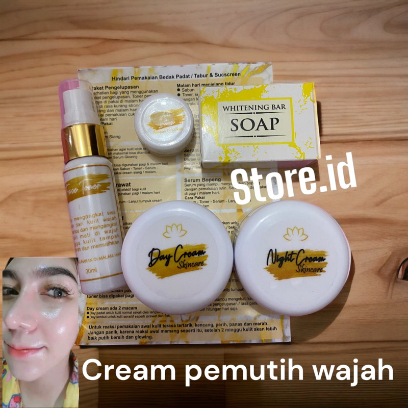CREAM PEMUTIH WAJAH / Cream pemutih wajah / CREAM WAJAH JERAWAT /CREAM FLEK/ CREAM BOPENG / CREAM KU