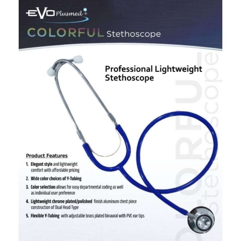 Stetoskop / Stethoscope Evo Plusmed Colorful