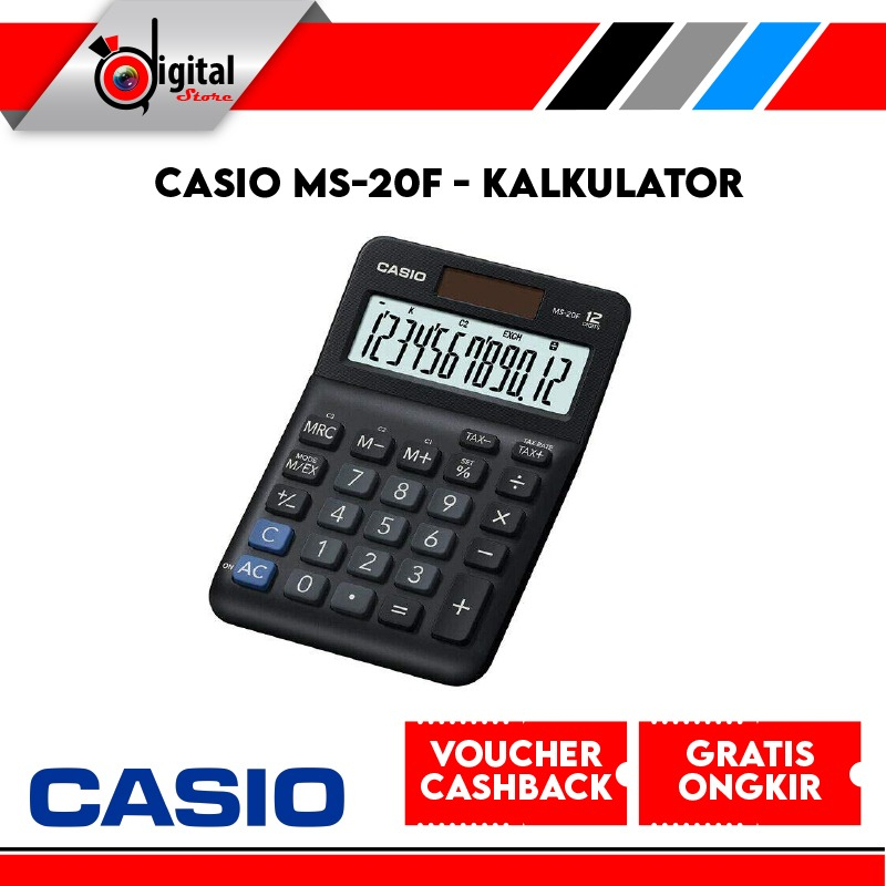 

Calculator Casio MS-20F / Kalkulator Casio MS 20F