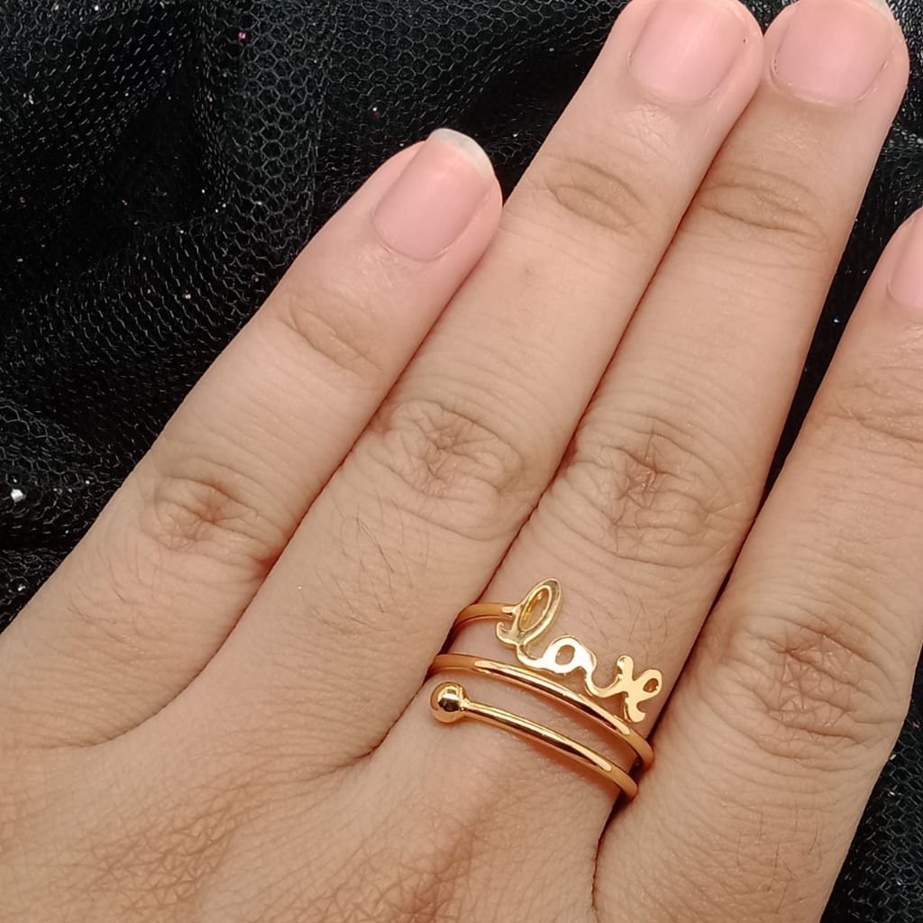 Cincin Emas 17K - 1.35 Gr Kadar 750 - 5248