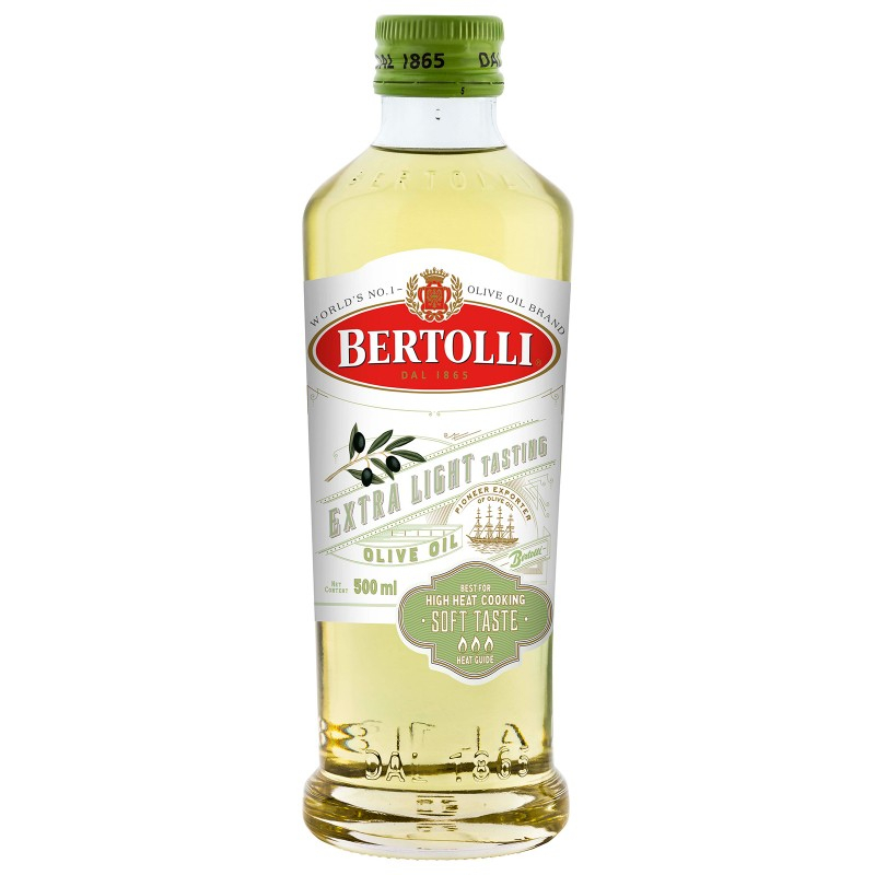 

BERTOLLI extra light tasting olive oil minyak zaitun 500gram
