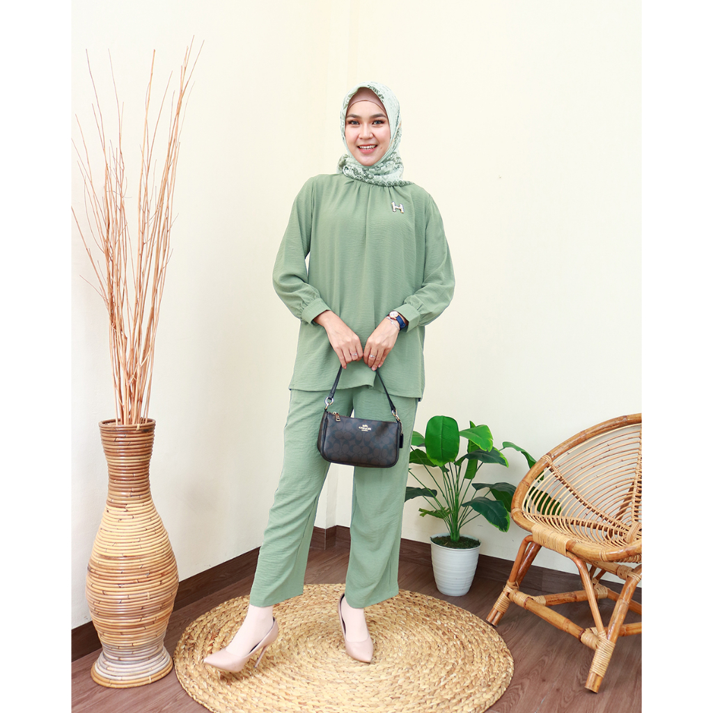 One Set MABA  - Setelan terbaru by Hijab Mamah icis