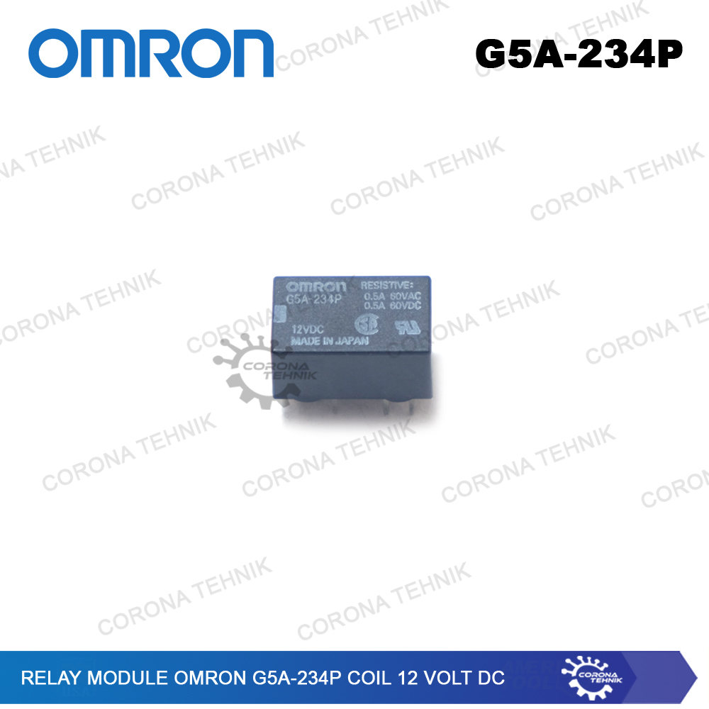 2 Volt DC Relay Module OMRON G5A-234P Coil