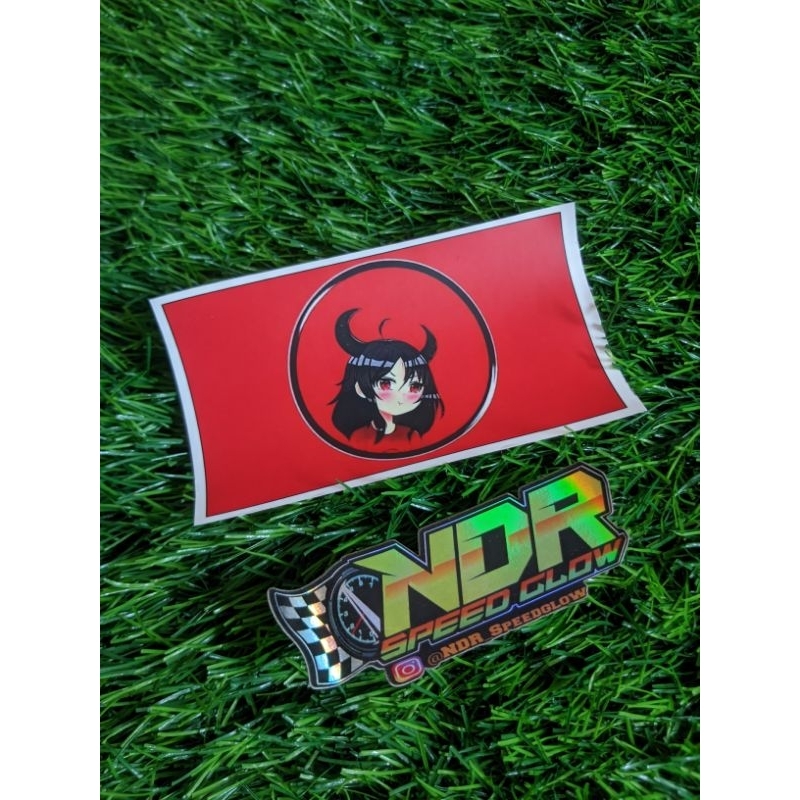 stiker lcd speedometer nmax new versi anime